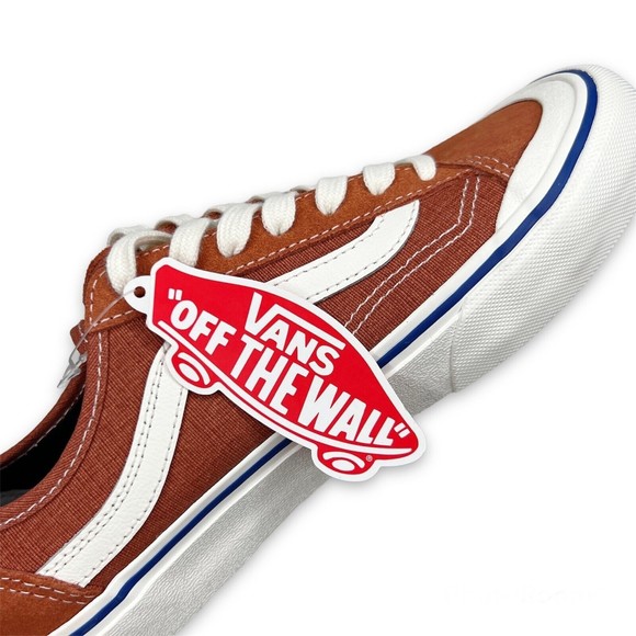 Vans Salt Wash Style 36 Decon SF Shoes W 7 Classic Canvas Skate Sneakers Brown - Picture 6 of 9